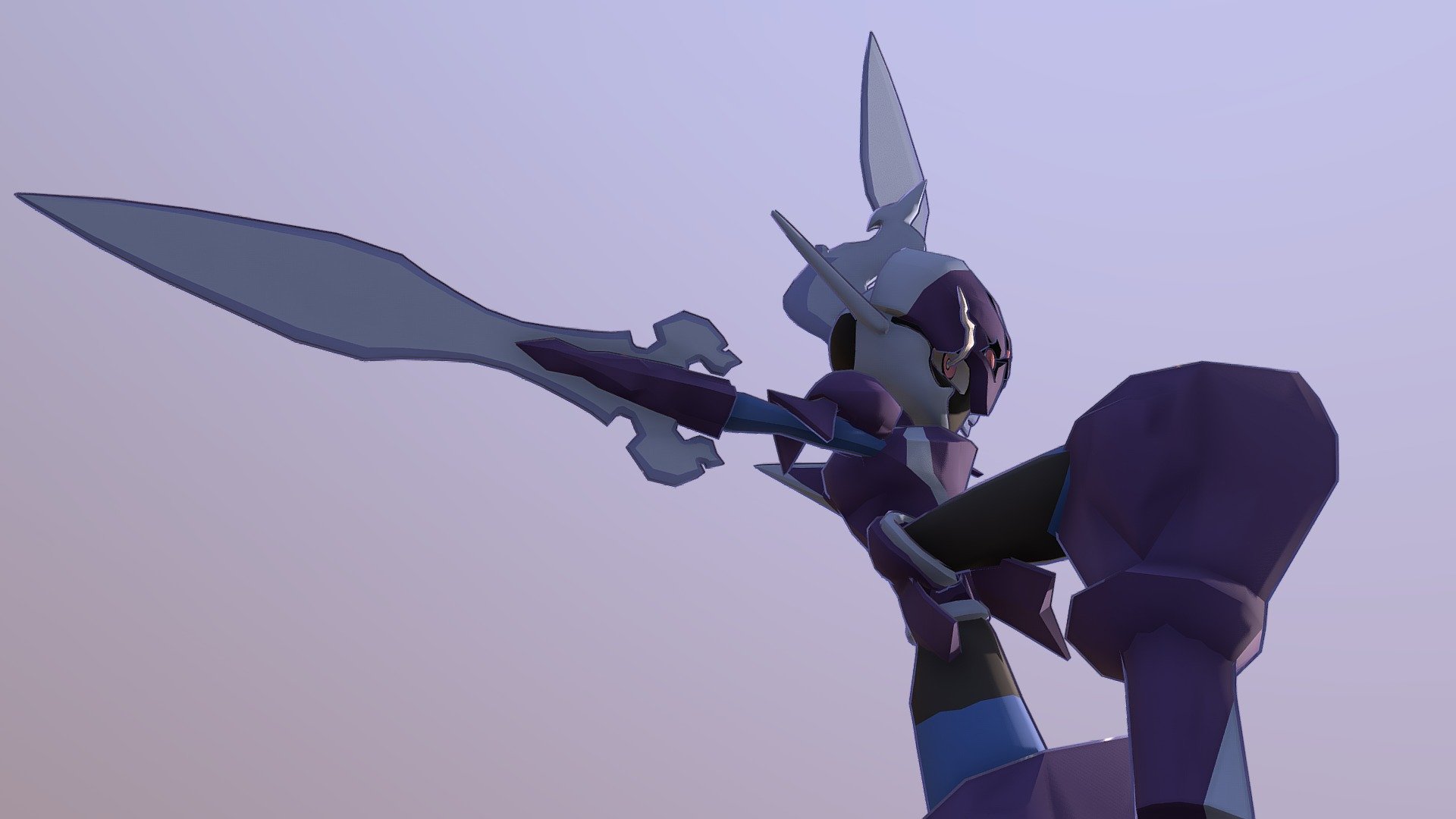 Pokemon Violet and Scarlet - Ceruledge - ソウブレイズ - 3D