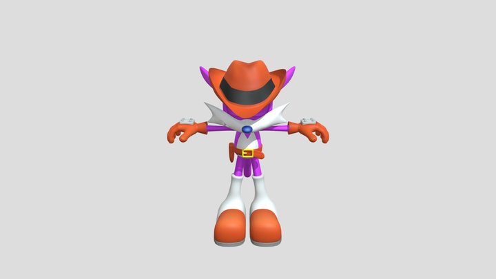Fang the Sniper Modern 3D Model