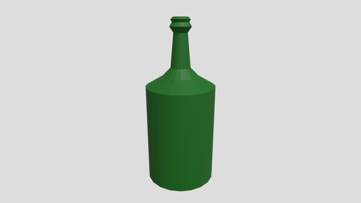 1800s Rum Bottle
