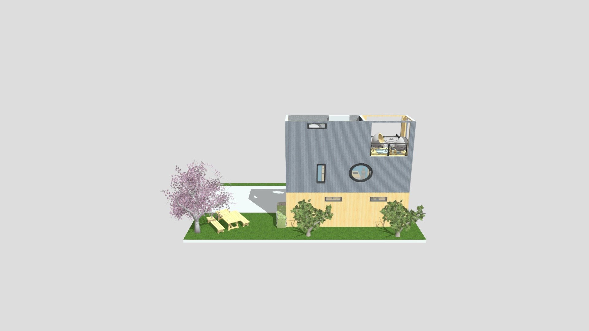 Tiny Tri-Level