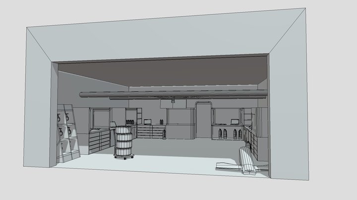 Garage 3D Model