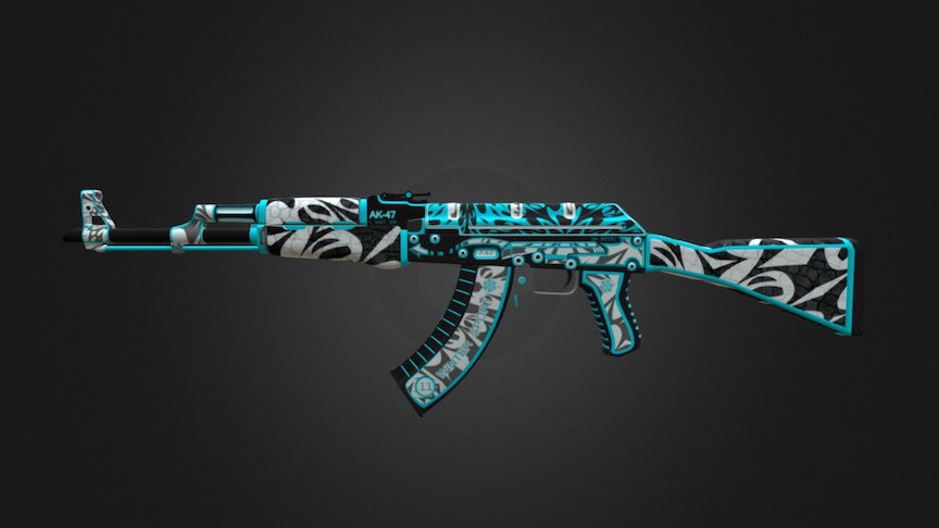 Wallpapers CSGO - Wallpaper Ak-47 Frontside Misty Link 