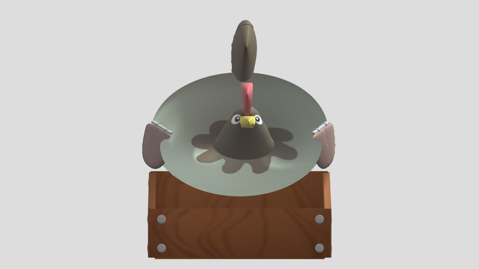 Mechanical Chicken Download Free 3D model by 321Blender [0fe1669