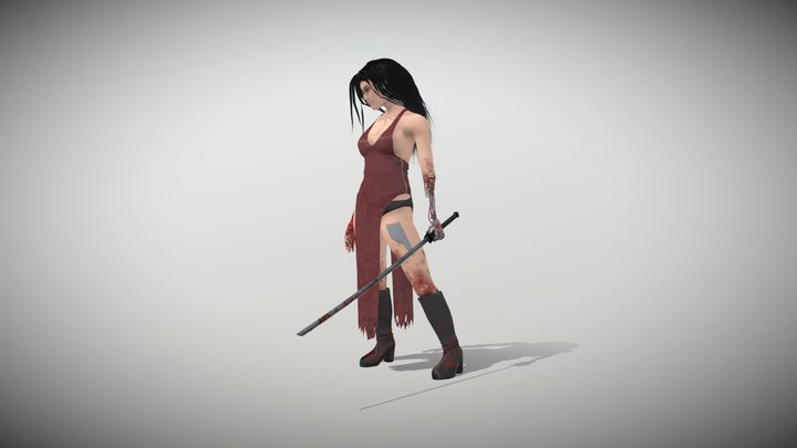 Android Assassin 3D Model