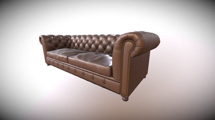 Sofa Web 3D Model
