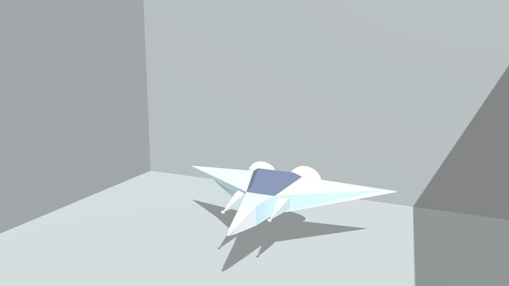 Spaceship 3D Model