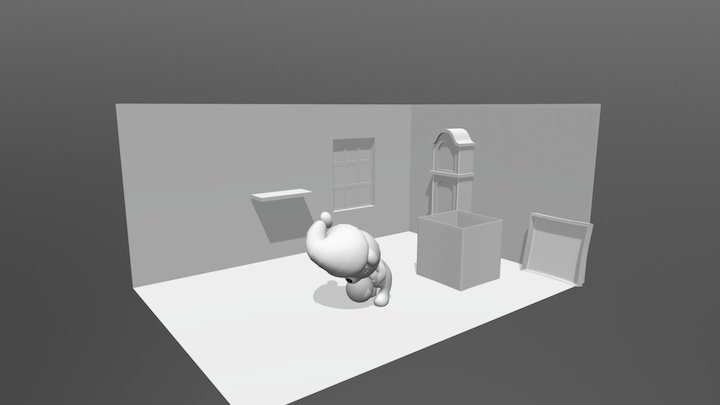 F2_Bear 3D Model