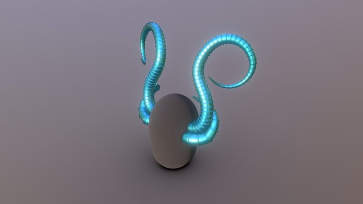 Demonic/Dragonic Horns 3D Model