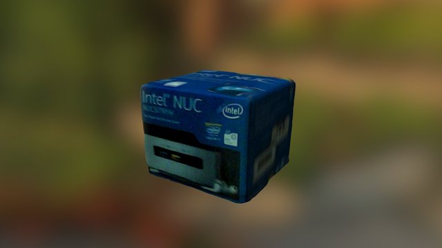 NUC Box 3D Model