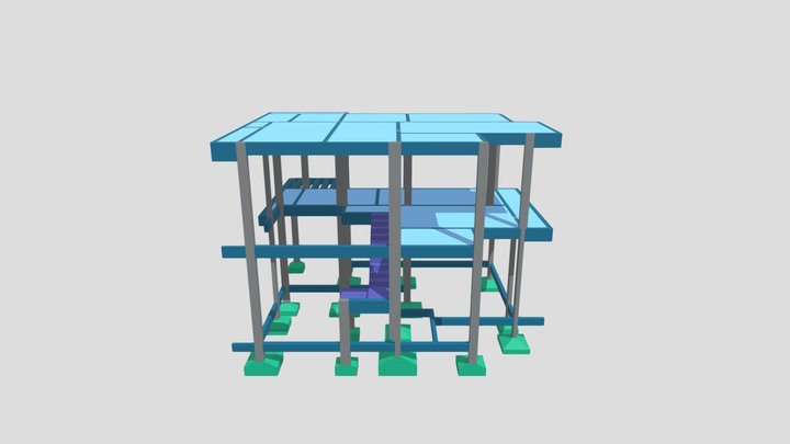 Casa Duplex - L'acqua Residenza - 125 m² 3D Model