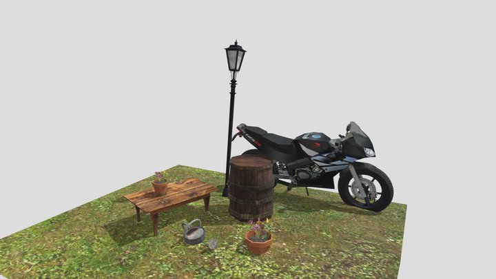 DAE 5 Finished props - TOKYO 3D Model