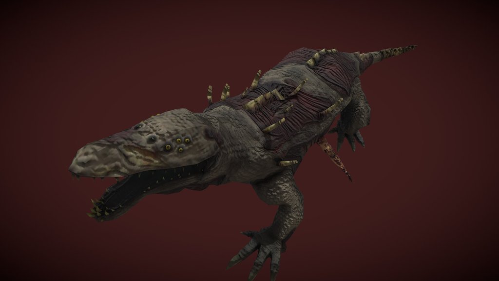 High-quality version of SCP-682!!
