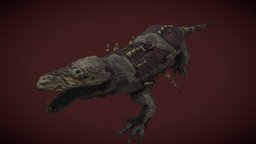 scp-682 - Download Free 3D model by Aaaaaaaaaiwyw [149253d] - Sketchfab