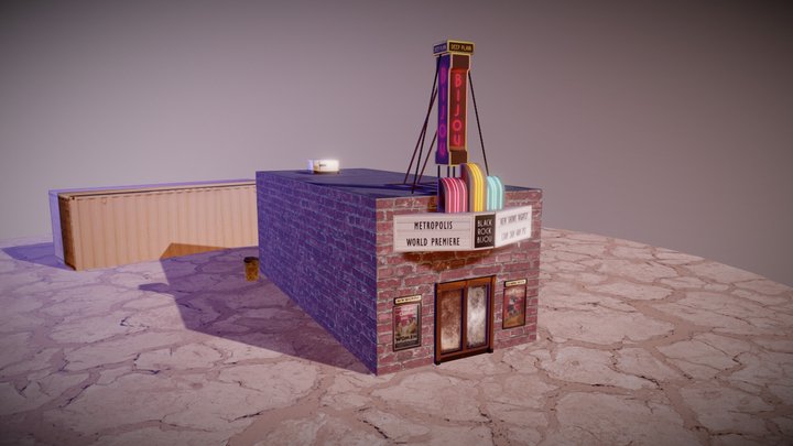 Black Rock Bijou for BRCvr 3D Model