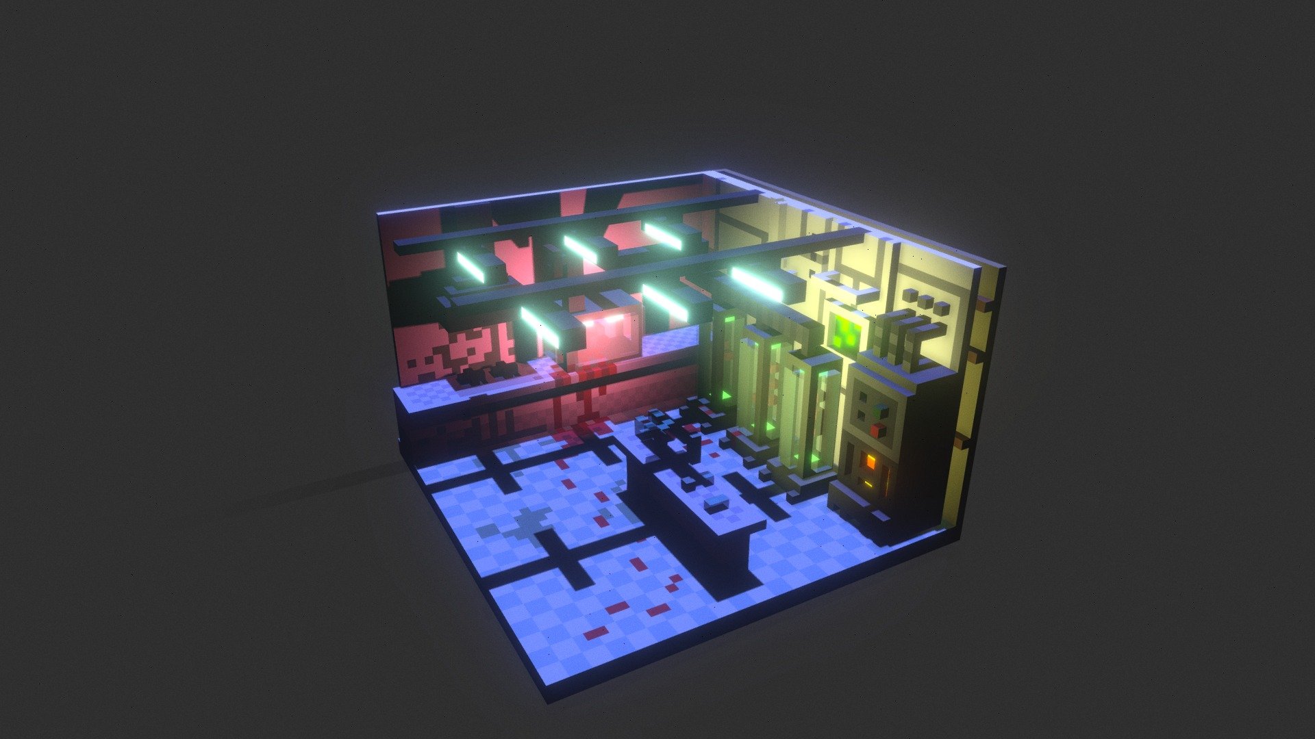 LABORATORY - 3D model by annachylarecka [0fe9592] - Sketchfab