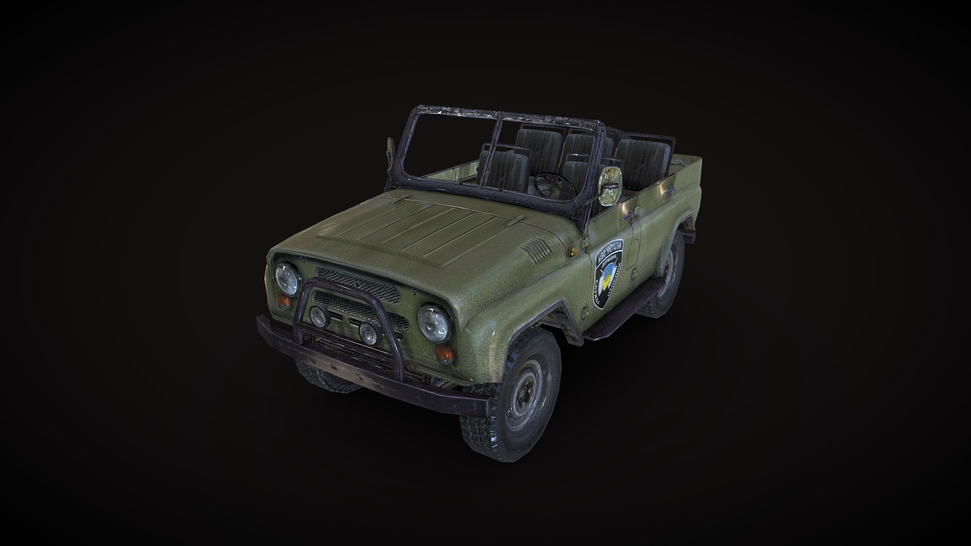 Uaz - 3D model by 3dmodelsst [0fe96e4] - Sketchfab