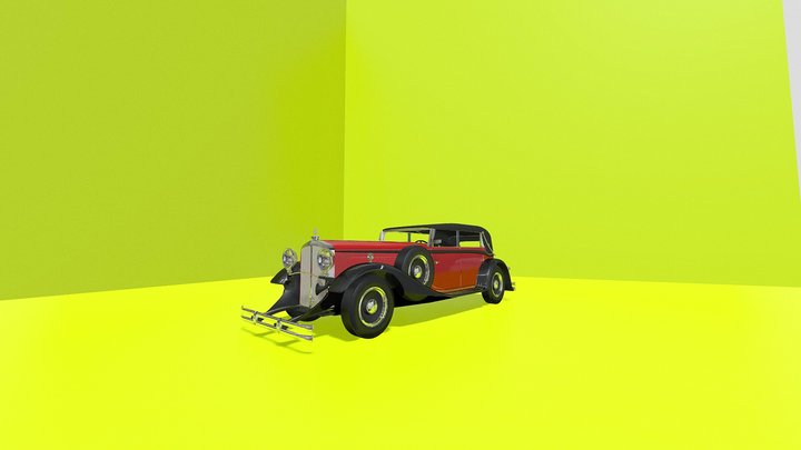 Classic car 3D Model