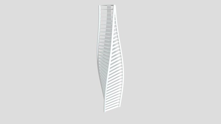 Rotation Tower 3D Model