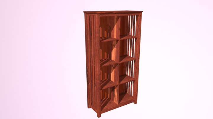 Abbey-book-shelf 3D Model