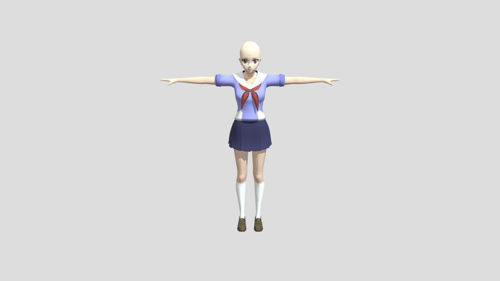 Yuno Gasai – Modello 3D gratuito STL