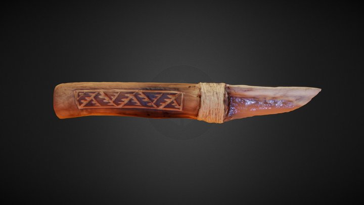 Replica of a knife 3D Model