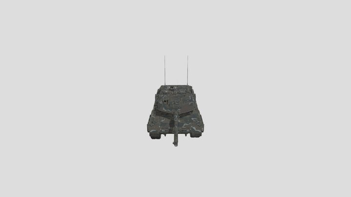 Leopard 2HEL 3D Model