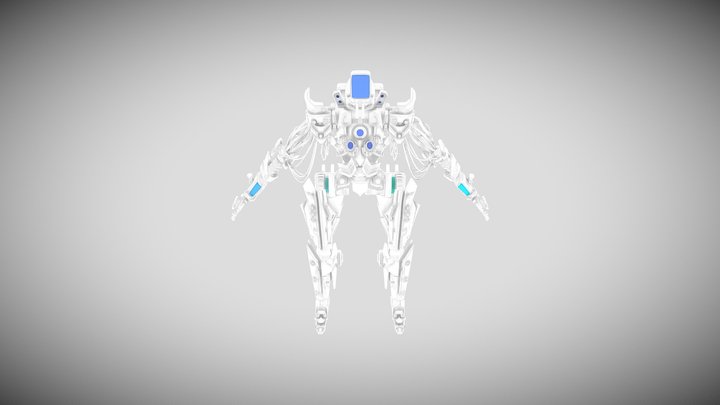 Тв робот 3D Model
