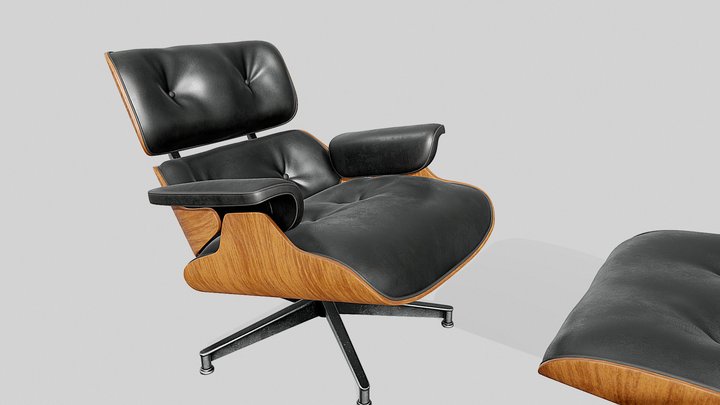 Eames Lounge Chair 3D Model