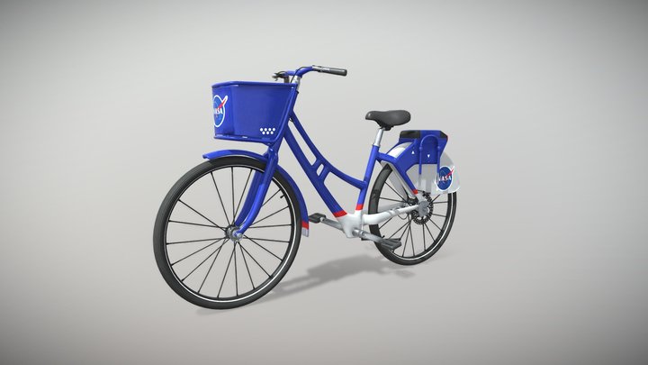 Mock-up NASA Rideshare Bike Design 3D Model