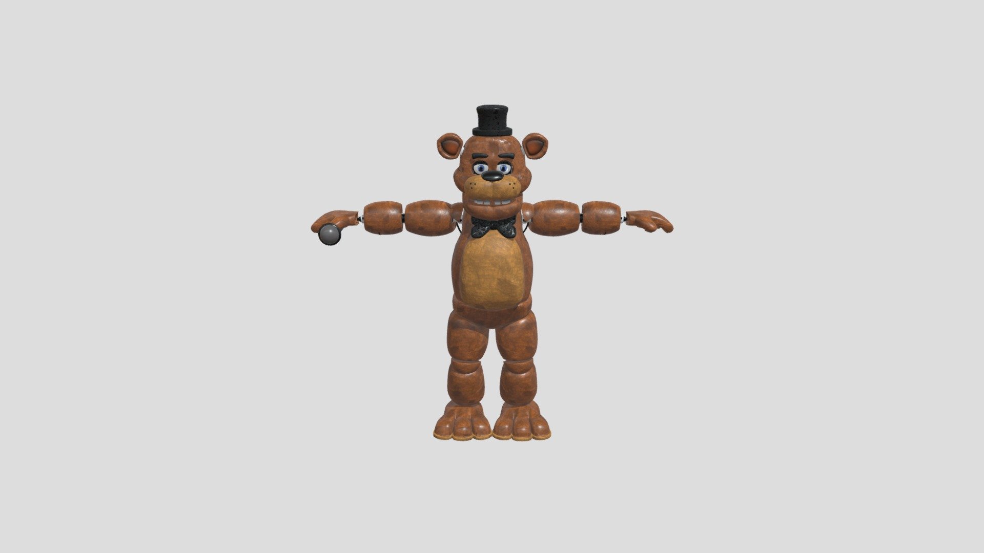 rynfox_fnaf_1_freddy_vlast - 3D model by Klasky csupo (@Gummibarmodels ...