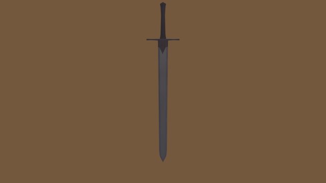 Large Sword 3D Model