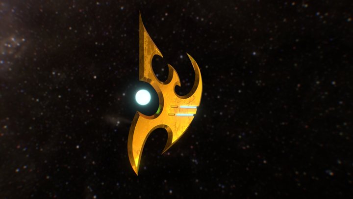 Protoss sign 3D Model