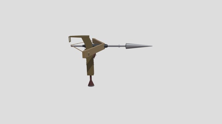 Lança Arpão 3D Model