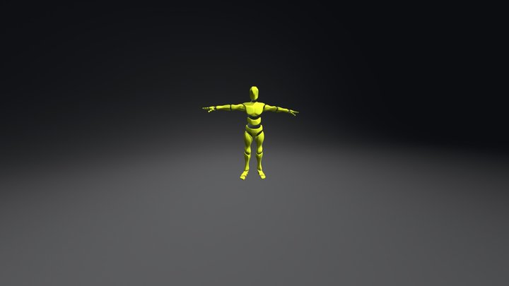 Thailand Dance 3D Model