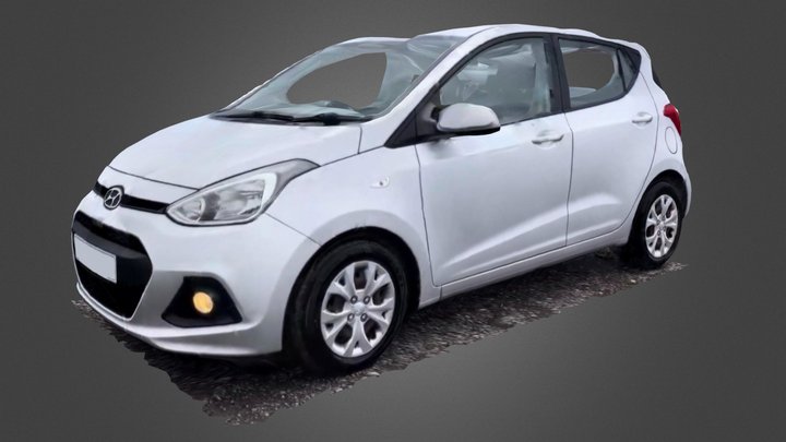 3D Scanned Hyundai i10 (2013) [Free] 3D Model