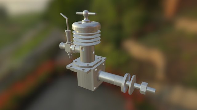 BJ Cicada Engine (w/ Animation) 3D Model