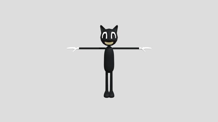 Cartoon Cat 3D Model