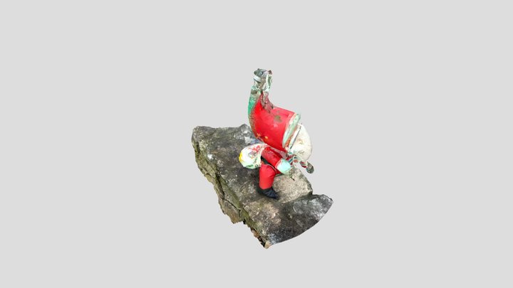 Santa inflatable 3D Model