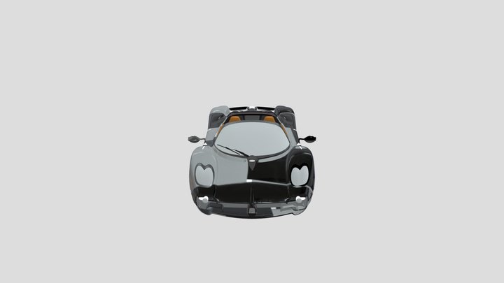 Pagani Utopia Roadster 2025 – Modello 3D gratuito STL
