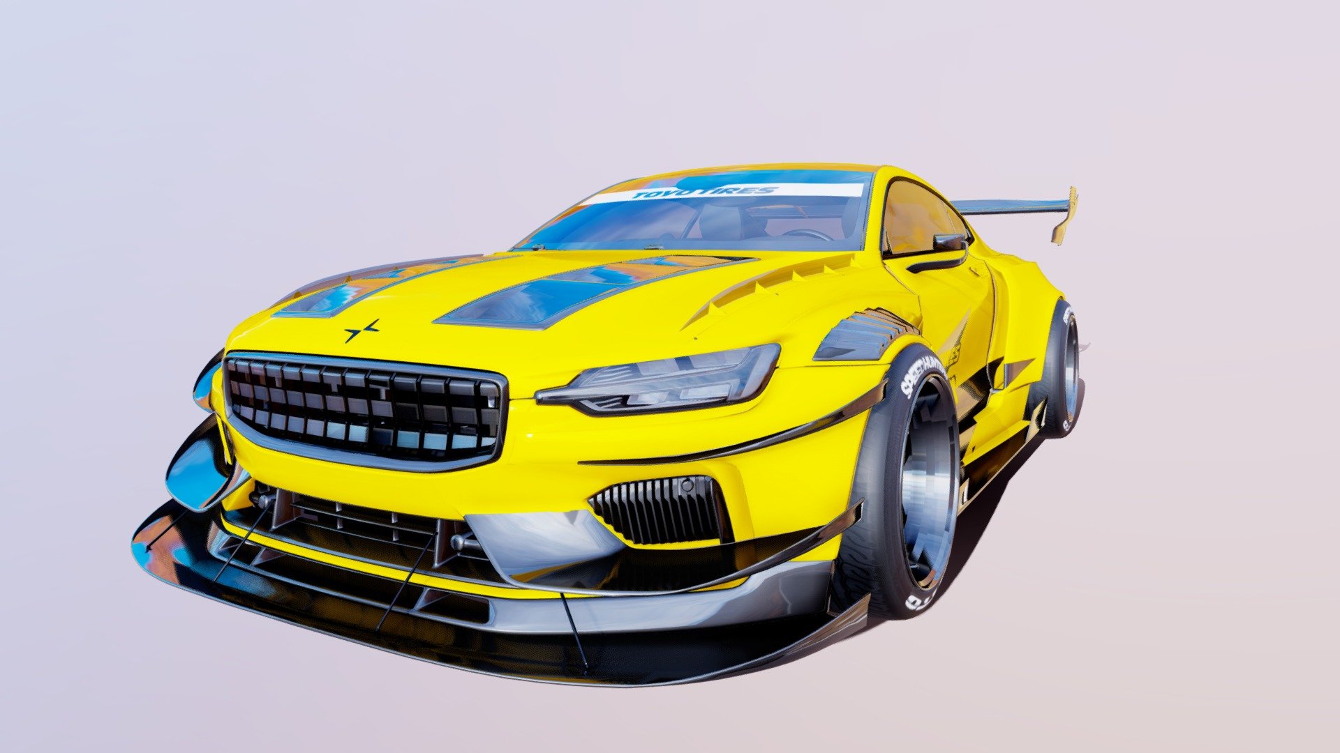 2020 | K.S. Hero Edition Volvo Polestar 1 - Download Free 3D model by kevin  (ケビン) (@sohyalebret) [0ff8d58]