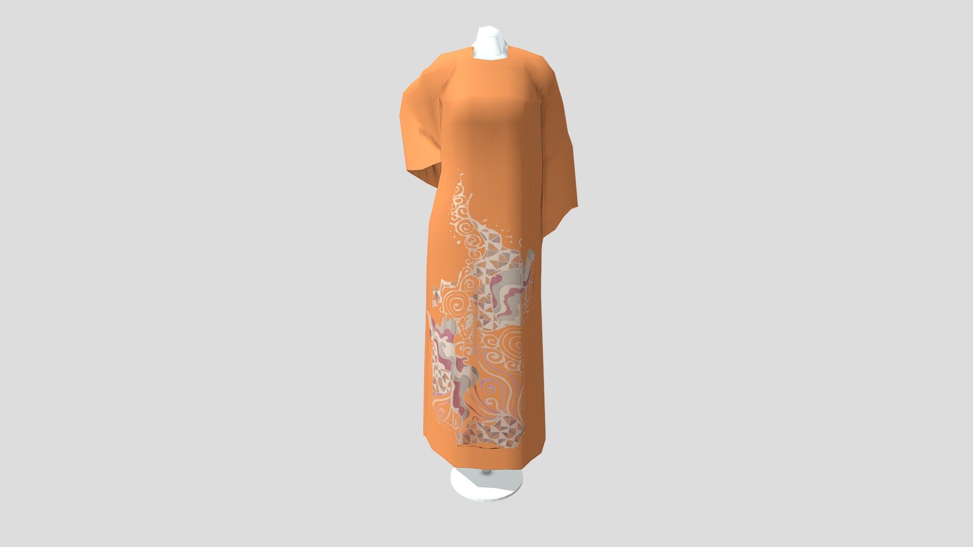 Jubah Kaftan Bertali
