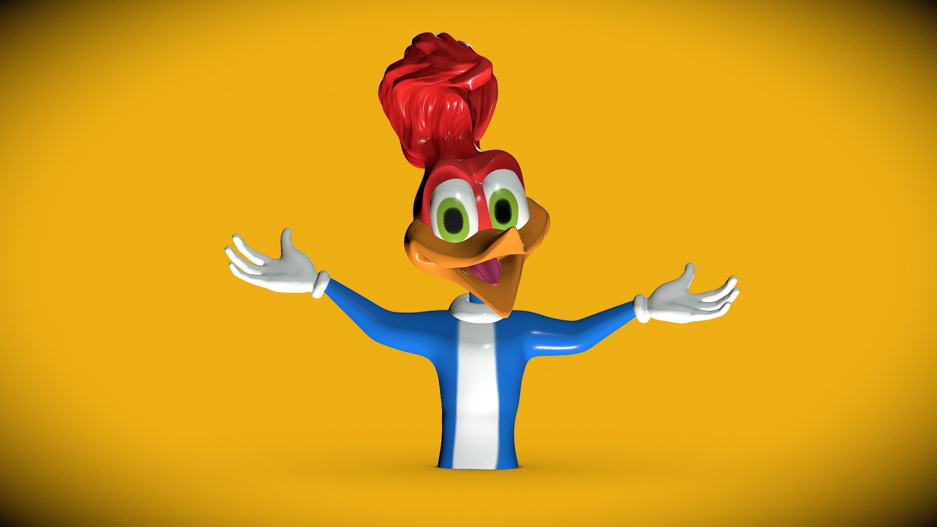 woody woodpecker 3d