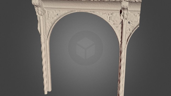 Boiserie Mesh 3D Model