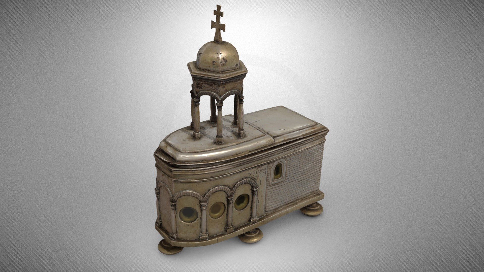 Holy Sepulchre-shaped reliquary