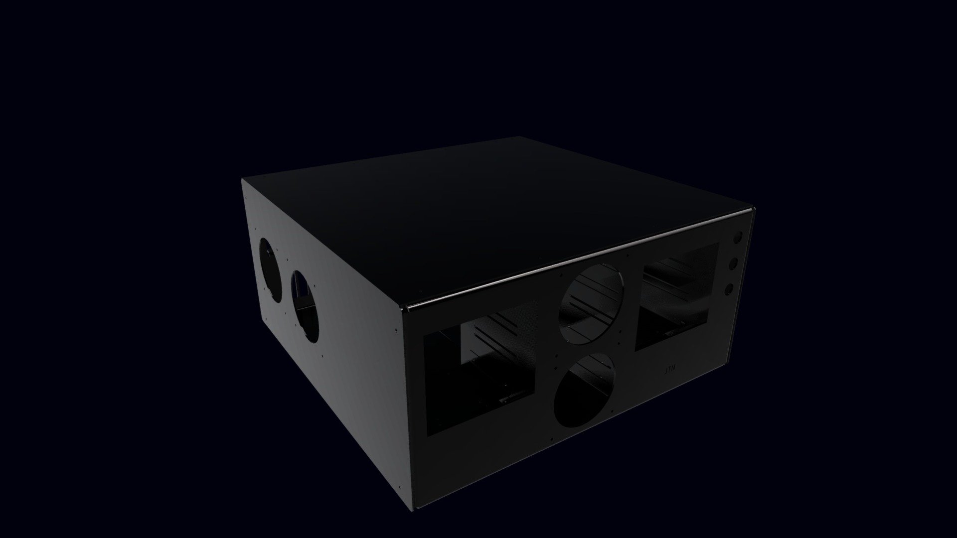 Pc Case 3d Model By Jacobnoyons 0ffa5ea Sketchfab