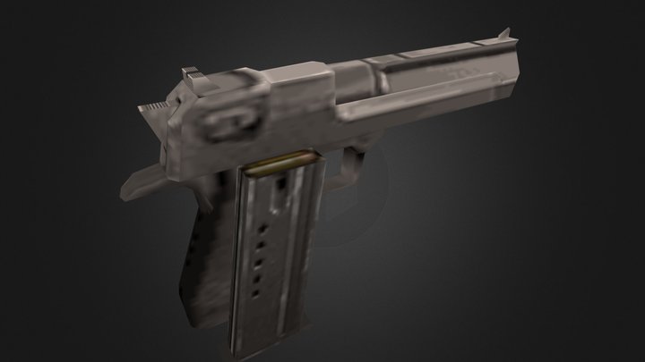 Desert Eagle N64 3D Model