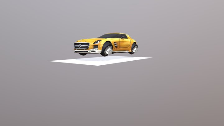 free-merc-hovercar 3D Model