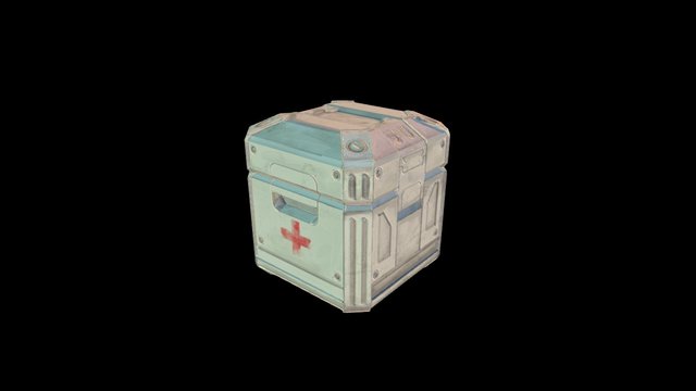 Crate Final 3D Model