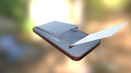 Phone Multi-Card Holder 3D Model