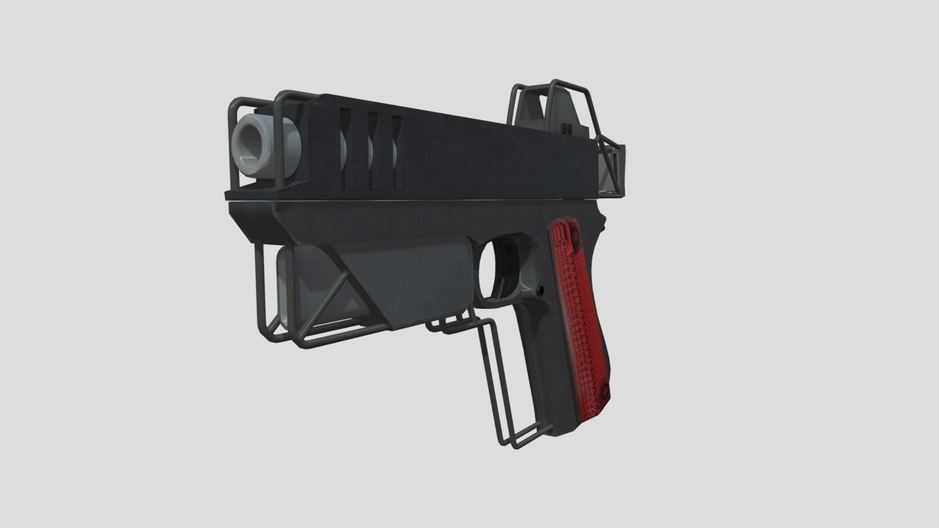 Weapon 1 Pistol - Download Free 3D model by DanTheEpicGamer [0ffc42c ...